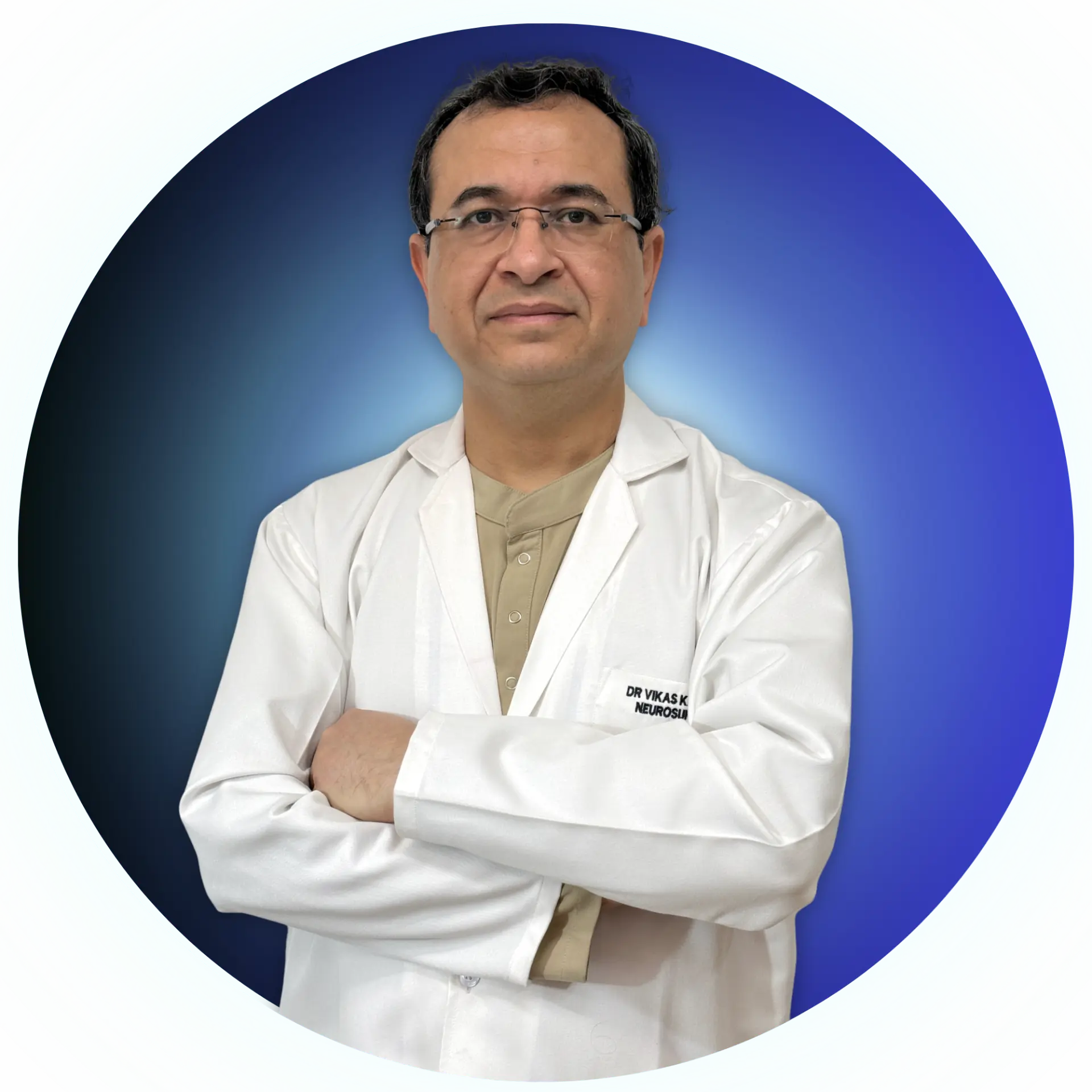 Dr Vikas Kathuria, MCh Neurosurgery, functional and stereotactic neurosurgeon, Gurugram